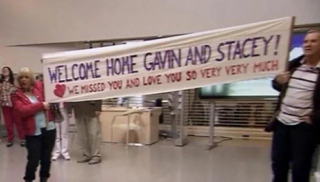 The entire nation this Christmas.

#GavinAndStacey