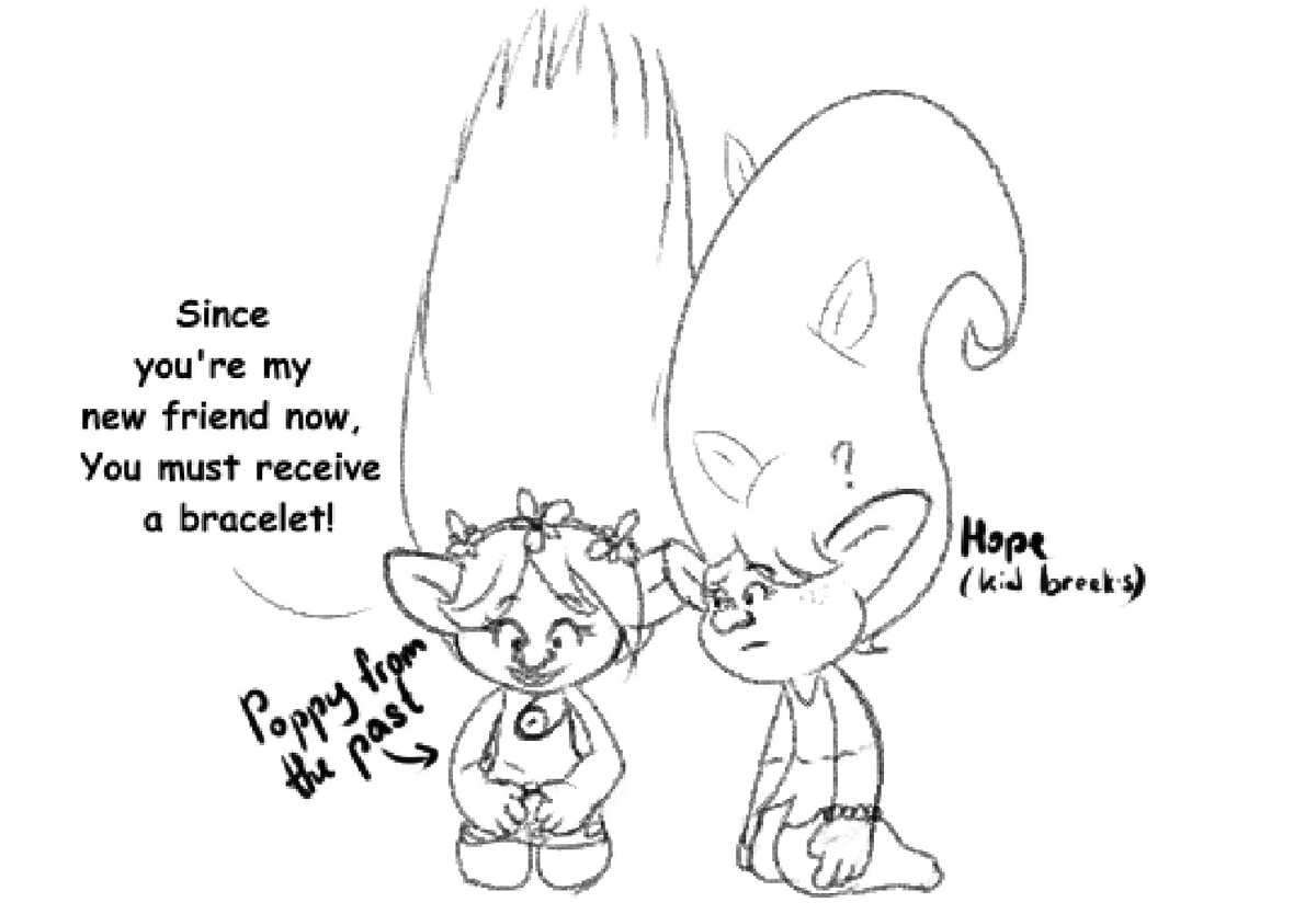 AbigailSentry's tweet photo. Just ideas and sketches about this au - replacement. (for the furthest history)
#trolls #trollsdreamworks #breek's daughter #trollsoc #queenpoppy #poppytrolls #trollsfanart #Poppy #princesspoppy #branch #trollsbranch #branchtrolls #TROLLSTWT #fanoc #DreamWorksTrolls #trollsfandom https://t.co/urBUl8t9BS