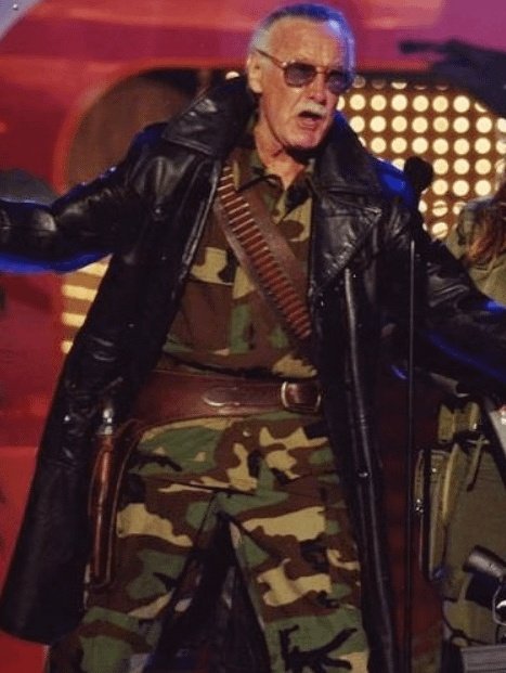 Stan Lee as Revolver Ocelot 🥹😍