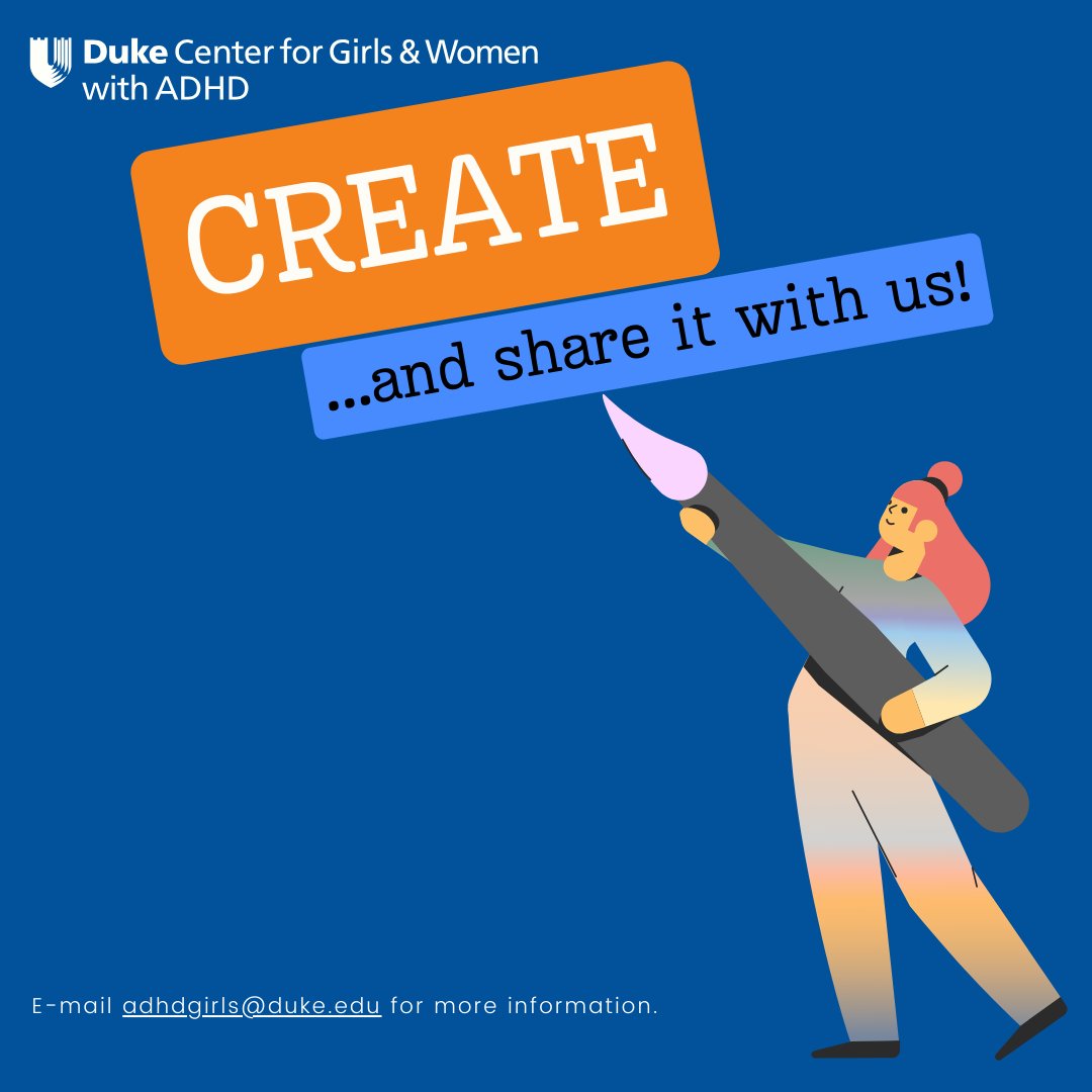 Duke Center for Girls and Women with ADHD tweet media
