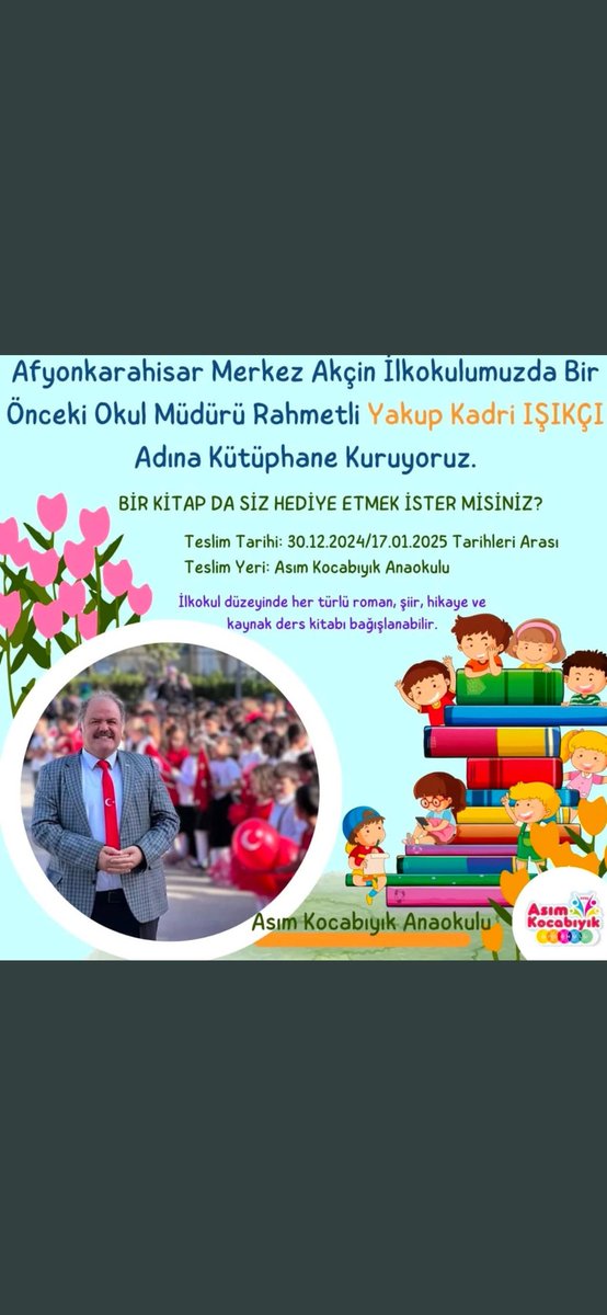 Arkadaşlar kitaplarınızı kargoyla göndererek bağış yapabilirsiniz. Bağışlarınız için şimdiden teşekkürler