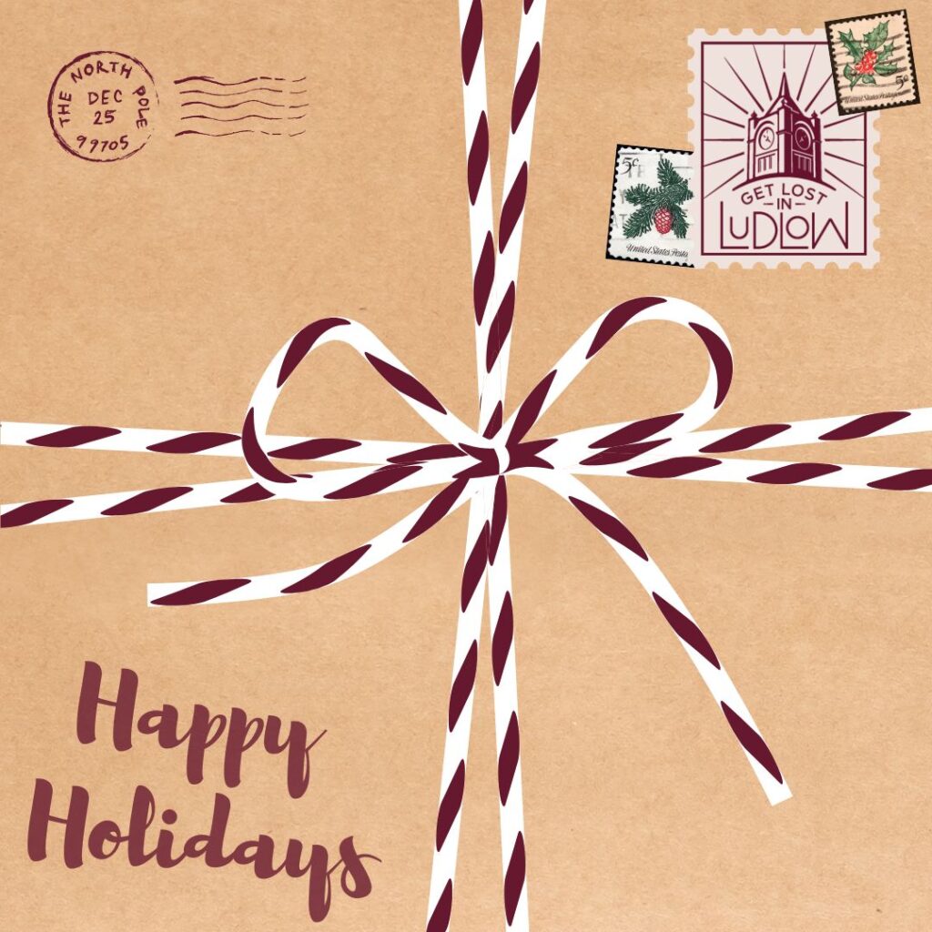 Happy Holidays!: Wishing everyone happy holidays with their loved ones. Let us know what your holiday plans are in the comments! #GetLostinLudlow getlostinludlow.com/happy-holidays… #GetLostinLudlow