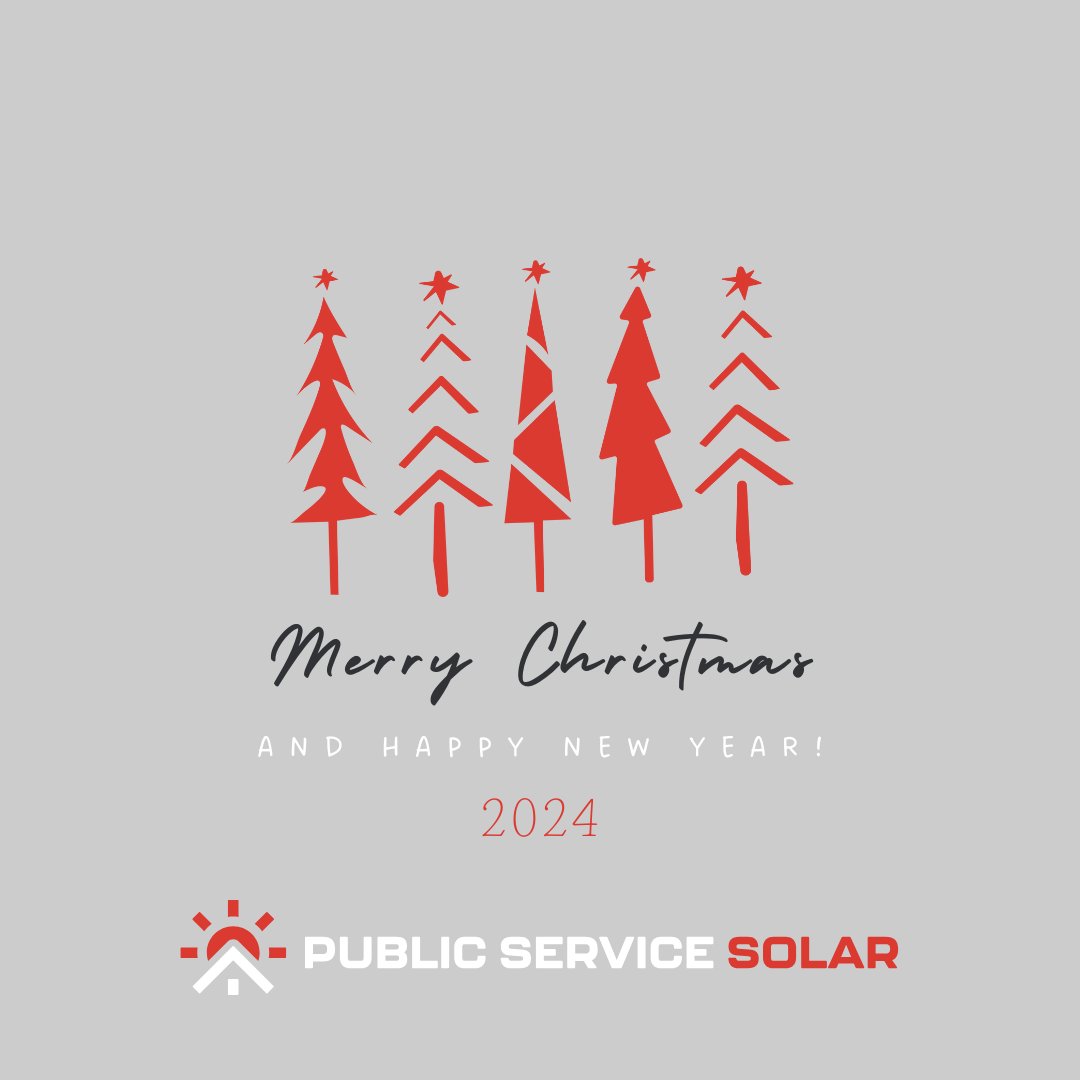 PublicServSolar's tweet photo. A Merry Christmas to all who celebrate.  We wish you and your loved ones a blessed holiday.  #christmas2024 #publicservicesolar https://t.co/mbaEKES2Xn