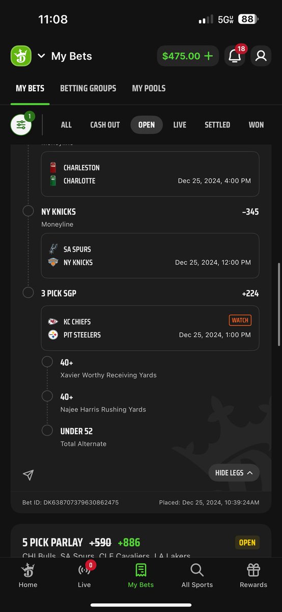 tybias56's tweet photo. @DKSportsbook #slipsmas https://t.co/eeyZJyLSJg
