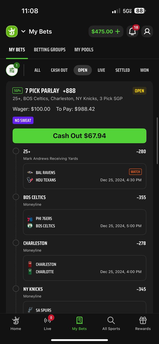 tybias56's tweet photo. @DKSportsbook #slipsmas https://t.co/eeyZJyLSJg
