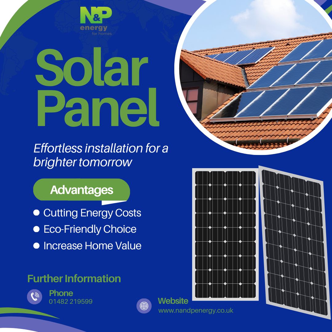 Power your home with clean, renewable energy! 📷 Switch to solar panels and reduce your electricity bills while helping the environment. 📷 It's time to invest in a brighter, sustainable future!

book now: nandpenergy.co.uk/solar-panels