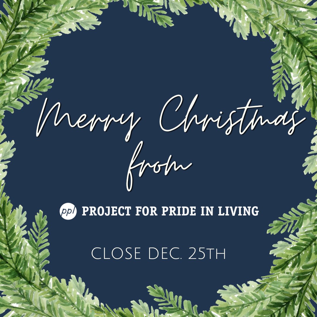 Merry Christmas to those who celebrate! PPL will be closed as we pause to reflect on 2024 and spend time with people we love.