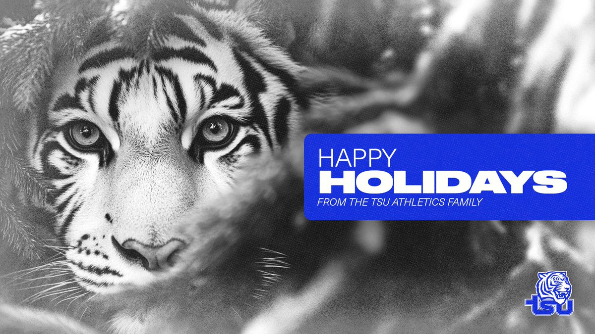 TSU_Tigers's tweet image. Happy Holidays! 🎄 

#RoarCity
