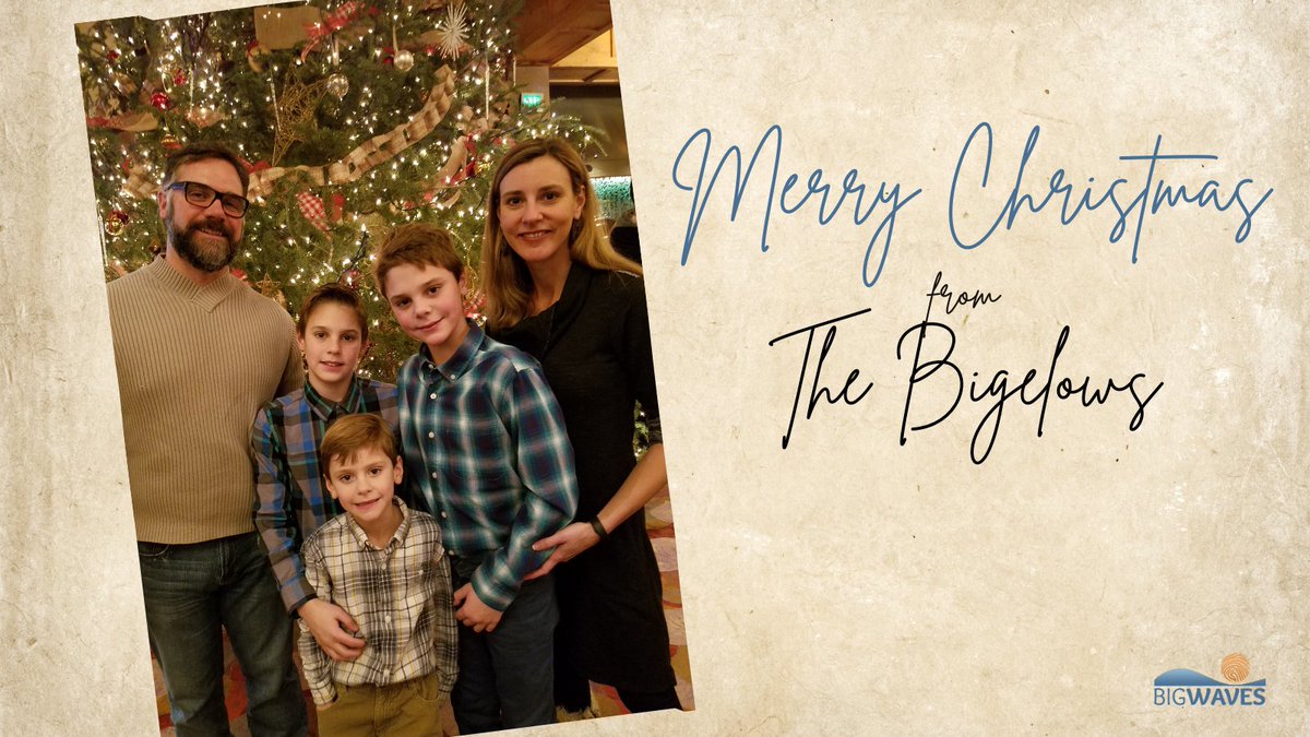 Merry Christmas to you! We're so grateful for your generosity this past year, whether it was attending events, donating, or ordering a free gun lock. Have a safe and happy holiday!

 #rippleofpositivity #savelives #bigwavesinc #christmas2024 #BigelowStrong