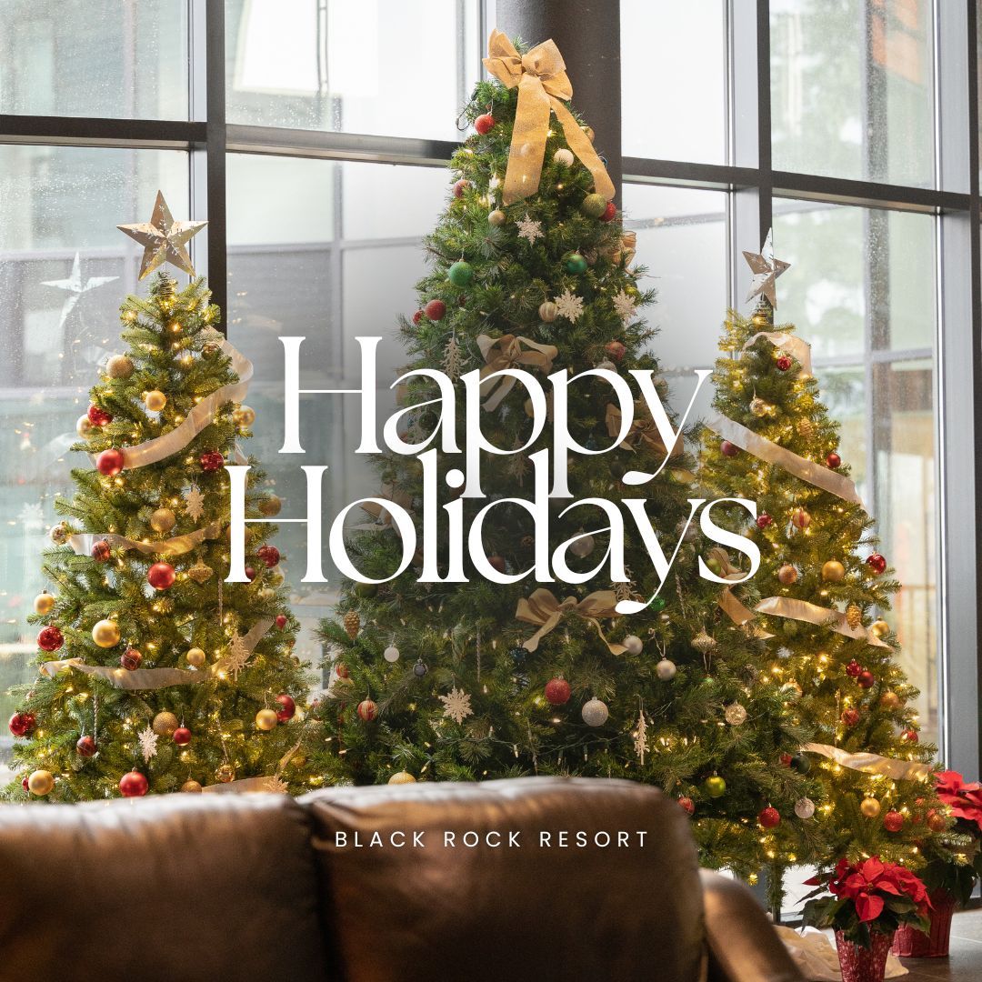 blackrockresort's tweet photo. Happy Holidays from all of us at Black Rock Oceanfront Resort! 🎄✨ May your day be filled with love, laughter, and the beauty of the season. Whether you’re cozying up by the waves or celebrating at home, we’re wishing you peace and joy today and always. https://t.co/IrMM8gZE60