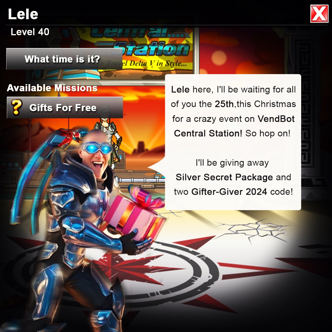 Merry Christmas Duelers! I'm doing a give away right after reset. +400 max room=Silver package &amp; +450 max room=5k ap.
Gifting will start 1.5 hours before reset.
Comment your IGN, Follow &amp; Retweet
#EDcodes 🎅🎁☃️🎄💎