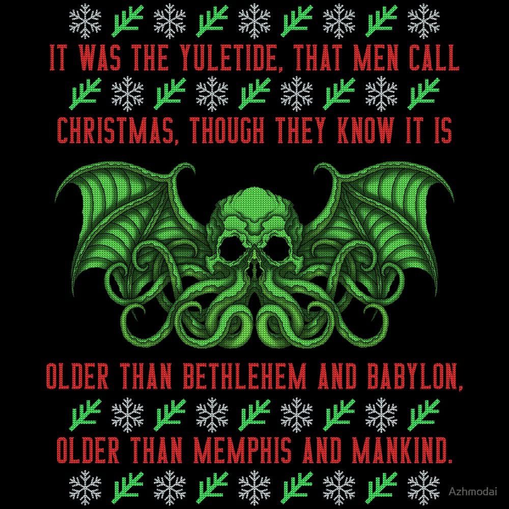 Good morning, horror fam! Merry Christmas, Blessed Yule, Happy Festivus, Feliz Nyarlathotep, or whatever you celebrate!