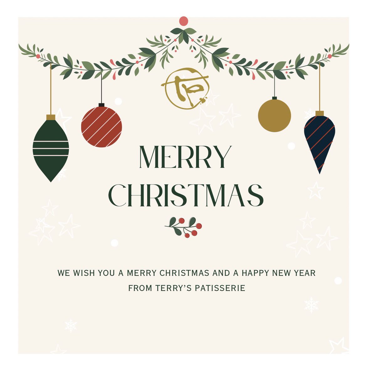 TPatisseries's tweet image. Merry Christmas from everybody at Terrys Patisserie 🎄❤️

#christmas #patisserie