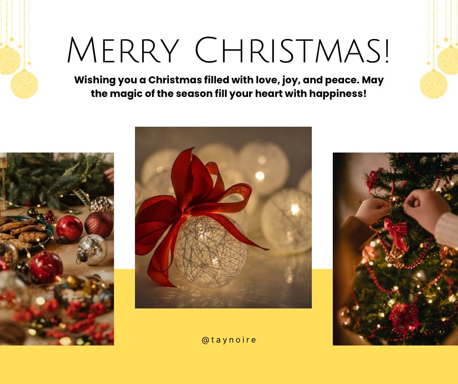 taynoire_'s tweet photo. Merry Christmas to you and yours 🥰🎄❤️ https://t.co/4JLFi95nM0