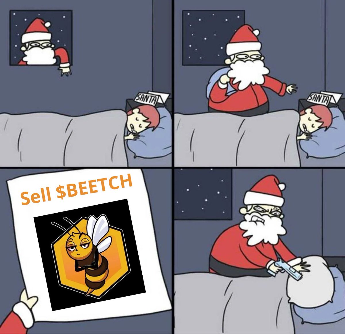 gurhamba's tweet photo. @beetchCoin My entry 😂 @beetchCoin 

 #Beetchmas https://t.co/pKpHVgZxZo