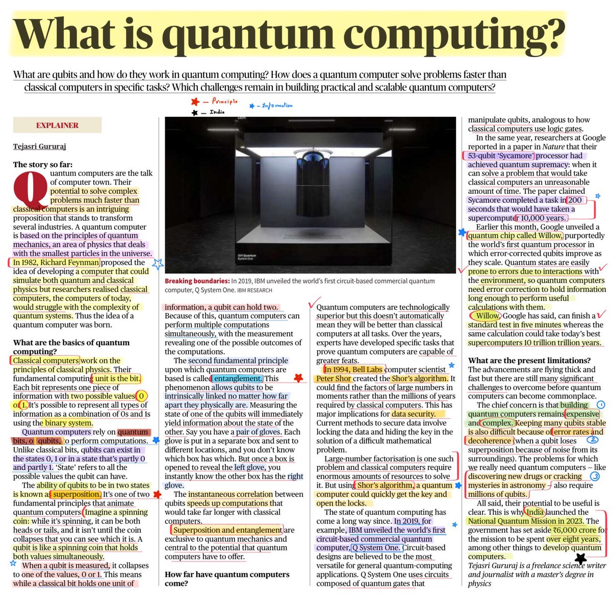StudyRules12's tweet image. Quantum Computers superiority and limitations …
#Qubit
#QuantumComputing 
#upscprelims2025 
#upsc
#facts
#Knowledge 
#CurrentAffairs 
#ScienceEditorial 
#Technology