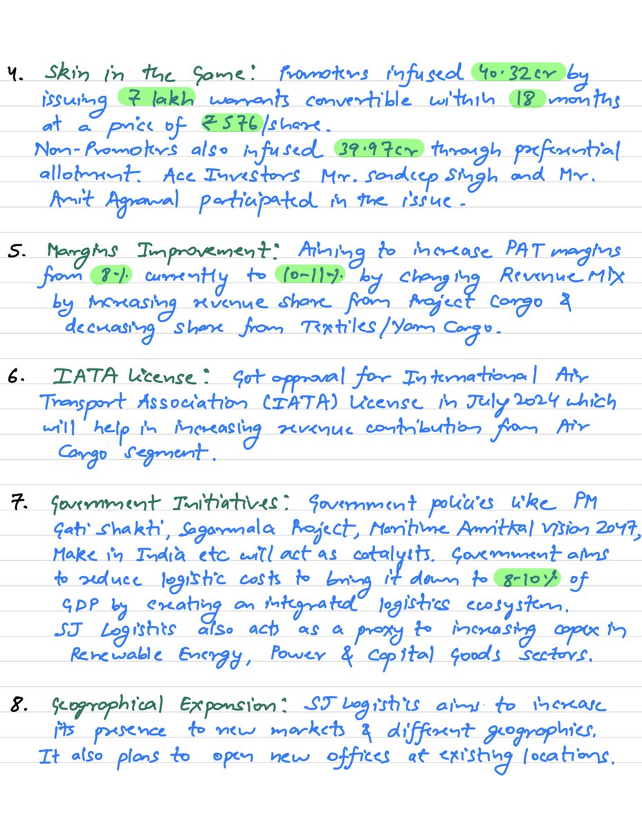 AdityaMittal795's tweet image. Merry Christmas 🎅

Studied logistics industry recently,
Sharing my notes on #SJLogistics: