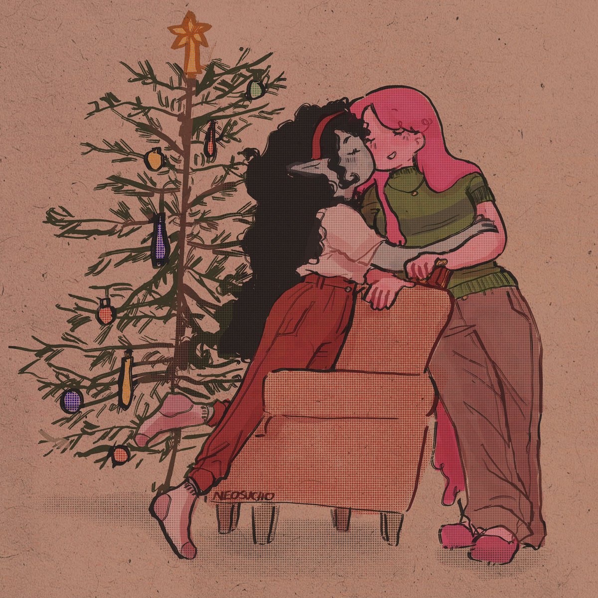 dailybubbline's tweet photo. day 213  merry Christmas and happy holidays everyone  !! <3 https://t.co/T6OJUyJKaC