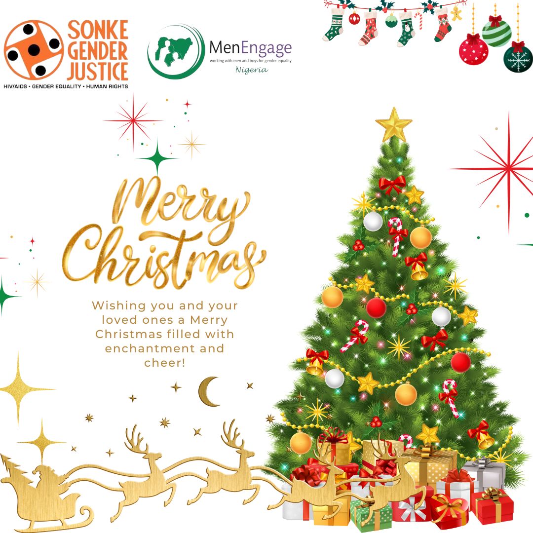 MenNigeria's tweet image. This Christmas, MenEngage Nigeria sends warm and heartfelt wishes to everyone. May this season bring you love, joy, and the strength to keep building a world filled with compassion, equality, and hope.
#MenEngageNigeria #SeasonOfChange #UnityForEquality #ChristmasWishes
