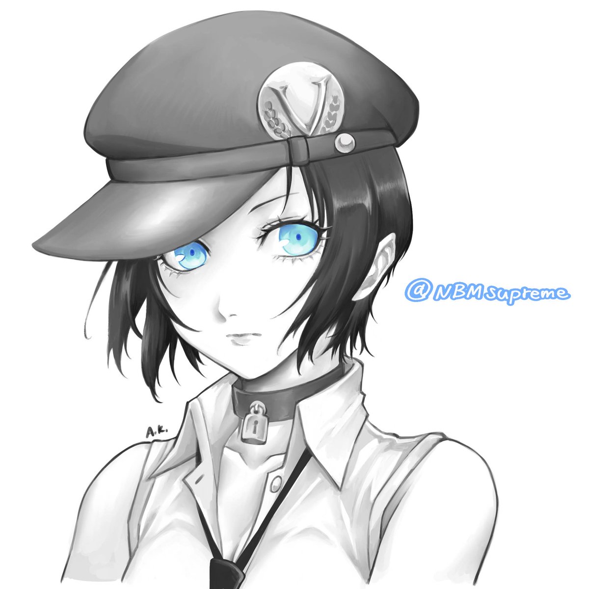 To those of you who have been sending me replies, I apologize for the wait!
I have drawn Marie in NBM's favorite color, though in a different order.

I will continue to post from characters I have successfully drawn.🙇‍♀️