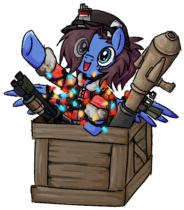 BizarreSong's tweet photo. Feliz Navidad!! Here's an adorable pic I got from @DrFatalFix <3 https://t.co/zzwHyxvrFx