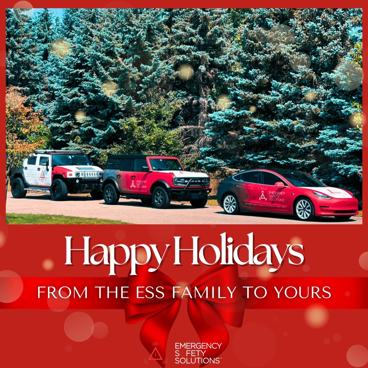ESS_Help's tweet image. Wishing you a safe and joyful holiday season! 

From all of us at ESS, thank you for supporting our mission to make roadways safer for everyone. ✨ 

Happy Holidays!

#ESSHelp #HolidaySeason2024