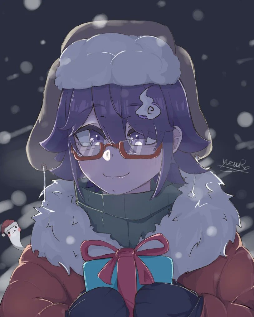 Yu_zuury's tweet photo. Christmas yay 🎄🎁✨
#art #Christmas #digitalart https://t.co/8Cz8CILGM3