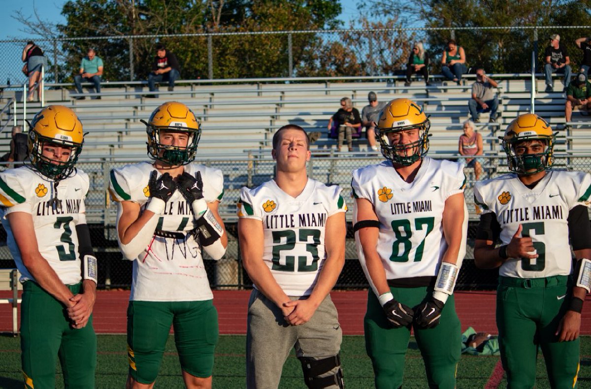 Rhys Jones (@rhysjoneslb) on Twitter photo Thank you to my friends, family, teammates coaches and all of LM football for supporting me on this long journey. With that being said I’m announcing my commitment to Mount St Joseph!! AGTG #defendthemount
<a href="/arryn_chenault/">Coach Chenault</a> Thank you to my friends, family, teammates coaches and all of LM football for supporting me on this long journey. With that being said I’m announcing my commitment to Mount St Joseph!! AGTG #defendthemount
<a href="/arryn_chenault/">Coach Chenault</a>
