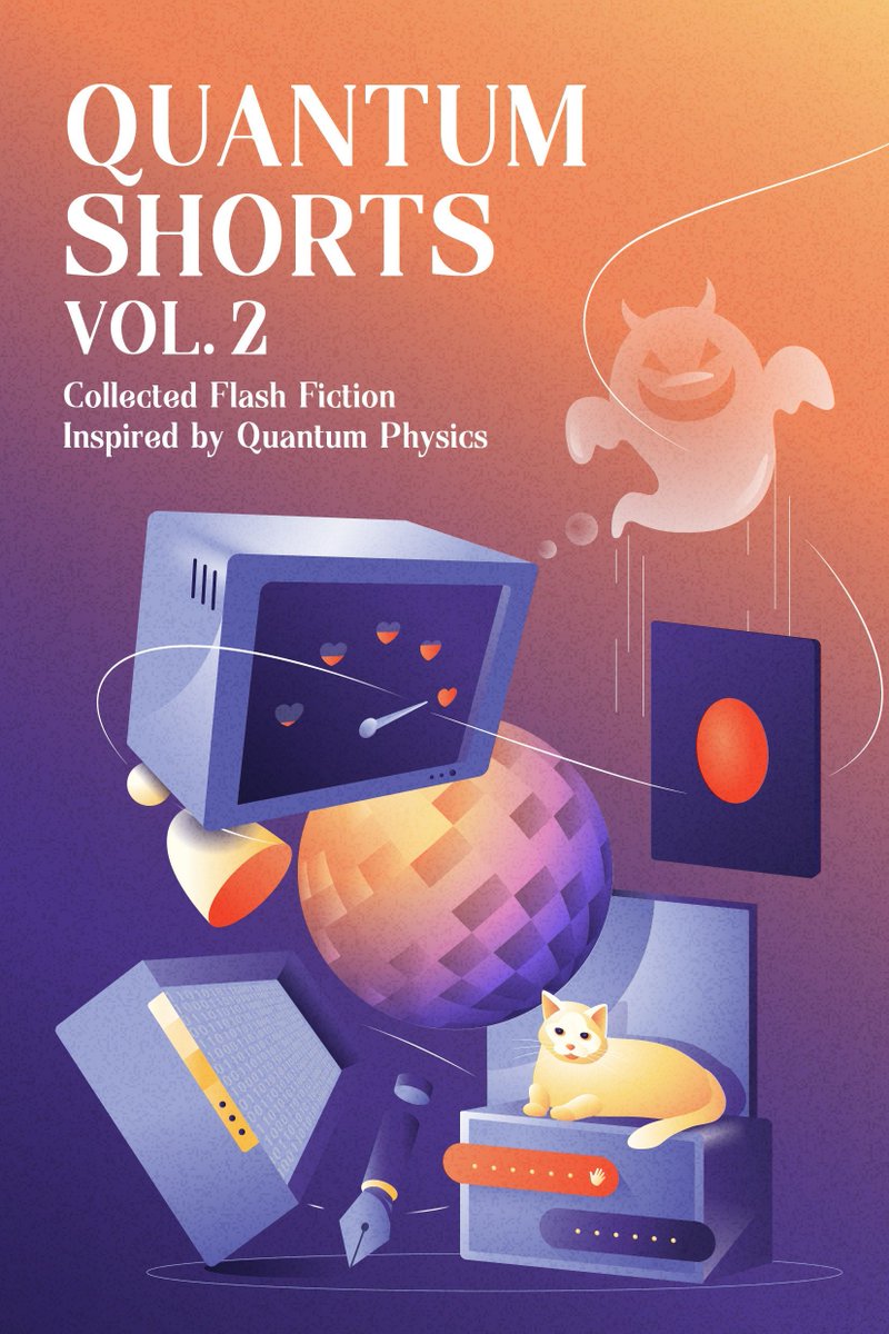 Schrödinger’s cat is out of the box – we have a new e-book of short stories! 😸 Collecting 38 winning, shortlisted and honourably mentioned stories, #QuantumShortsVol2 is now available! bit.ly/3BqGsRl