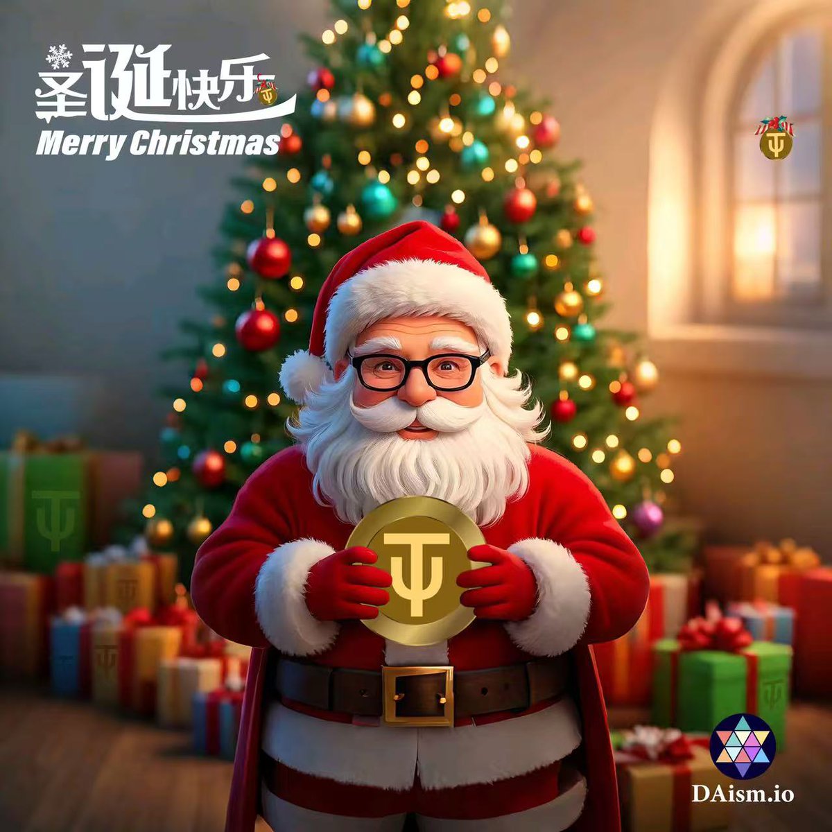🎄Merry Christmas🎄

May this festive season bring you warmth and hope✨🎅

Let's continue to walk together in 2025 and create a future guided by love and value! ❤

#Christmas #DAism #web3