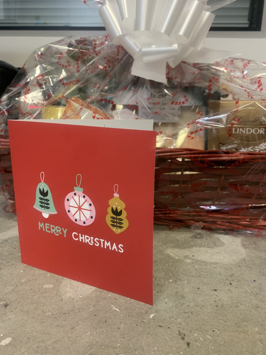 A patient takes a little of her time during Christmas festive season to show appreciation for the treatment and care she has received at the Hammersmith hospital Renal and Haematology triage unit .Big Hamper surprise the icing on the cake is Looking and feeling well❤️🥰👍😍