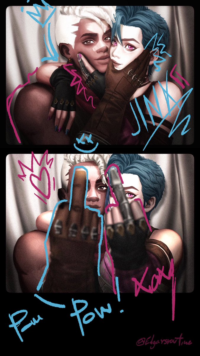 Edgarsroutine's tweet image. Merry Christmas ⏳💣
#Arcane #TimeBomb