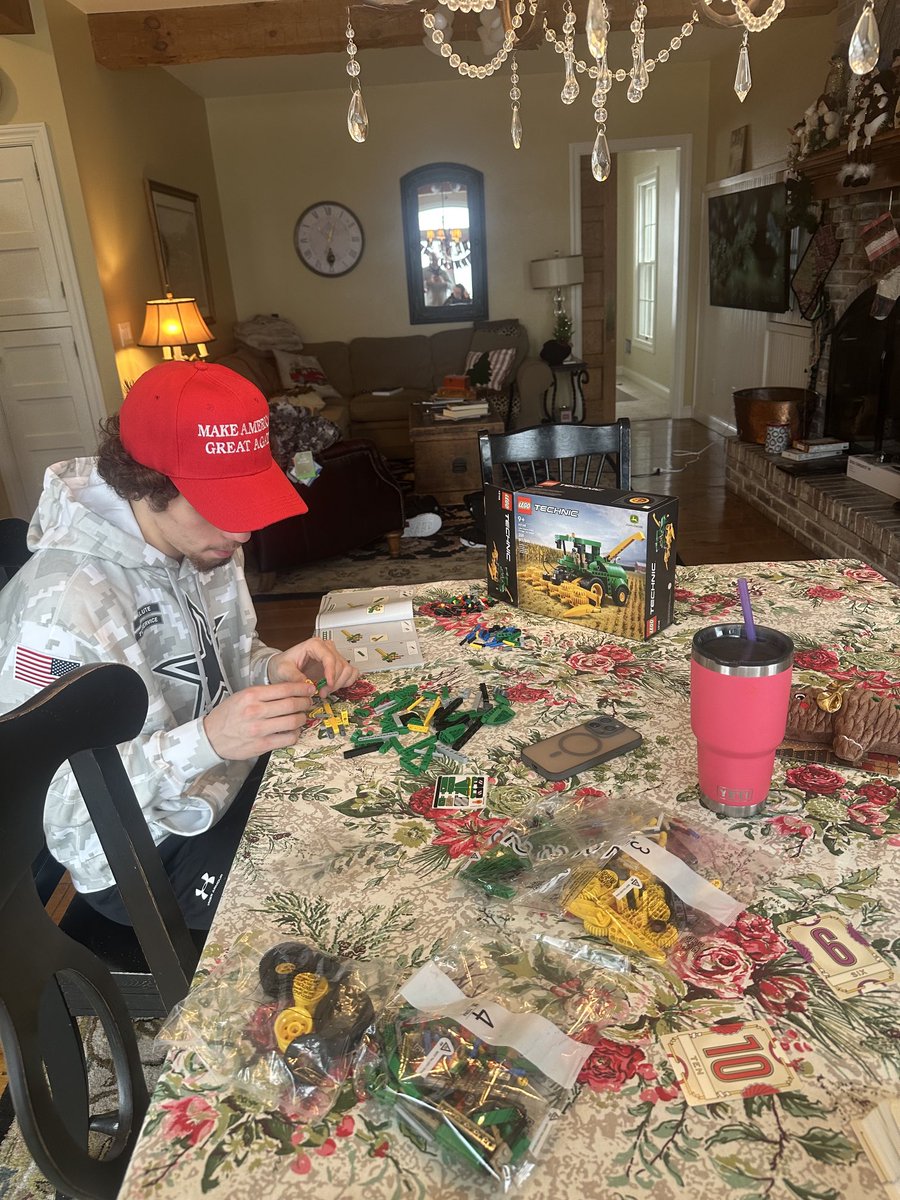 Apparently you are never too old for Legos. #MerryChristmas