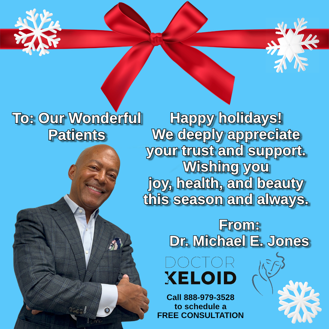 Happy Holidays from Lexington Plastic Surgeons and Dr. Keloid! 🎄🎁 #holidays #seasonsgreetings #merryholiday