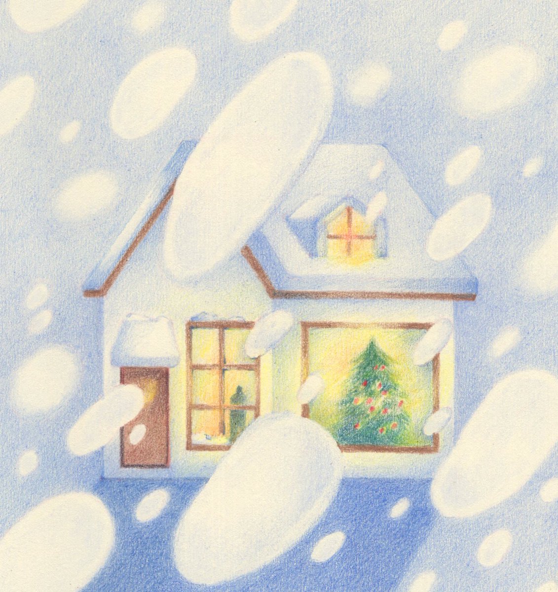 tooblueblurry's tweet image. silent night 🌨️