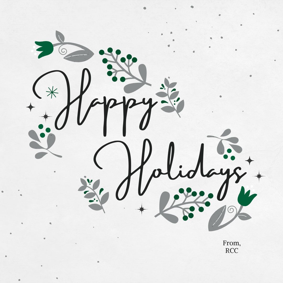 Happy Holidays from Rockland Community College! Our campus will be closed on December 25th until January 1st. Best Wishes for the New Year!

Stay safe, and we’ll see you soon 💚

 #SUNY #RocklandCommunityCollege #HappyHolidays #NewYear2025