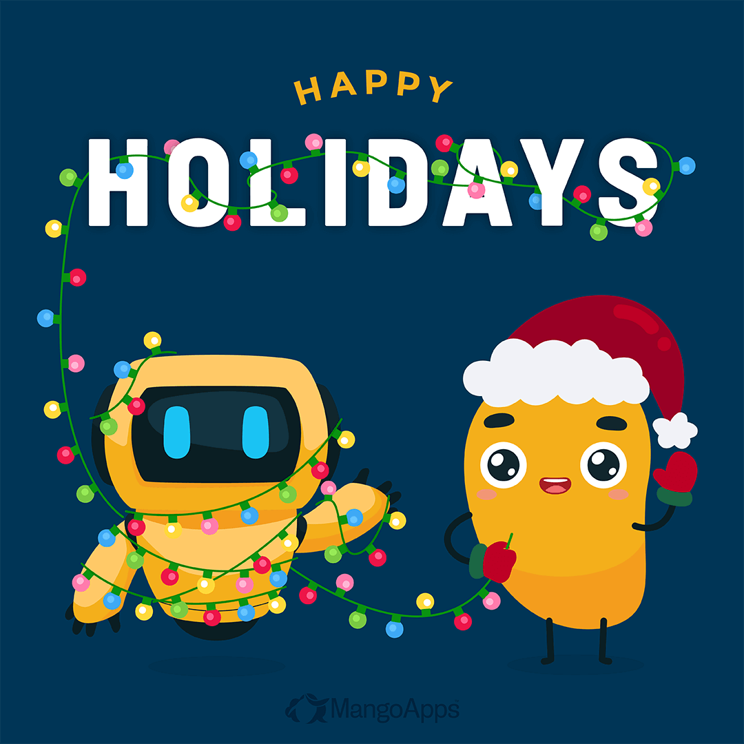 Wishing you a fun, festive holiday season with lots of friends and family! ✨🥭