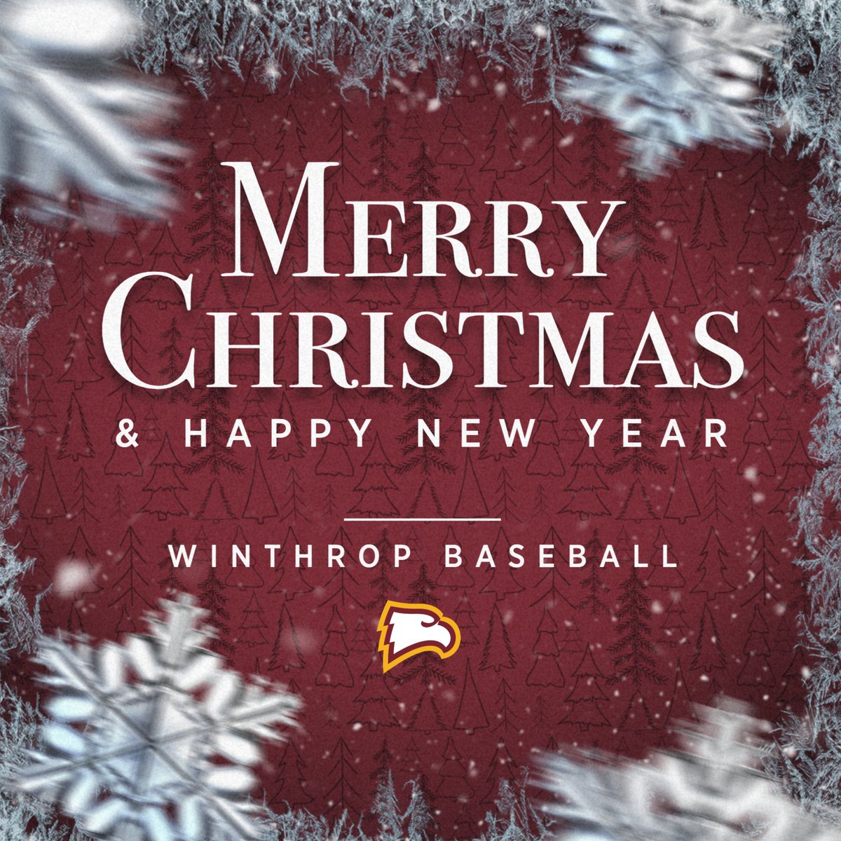 Merry Christmas from Winthrop Baseball! 🎄🎄