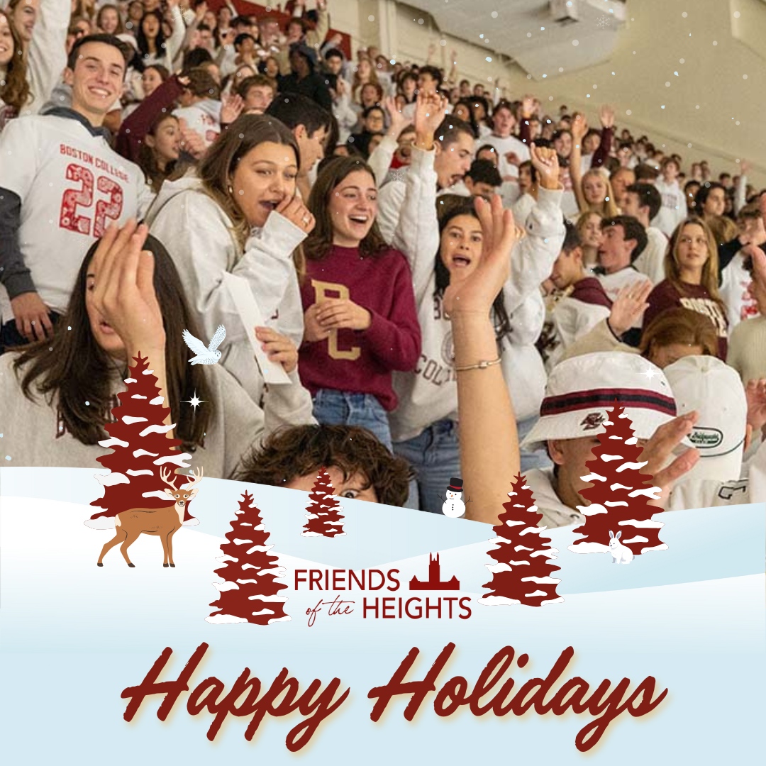 HeightsFriends's tweet photo. Wishing everyone a happy and healthy holiday season, from Friends of the Heights 🦅❤️
#FriendsoftheHeights #NIL https://t.co/b0wy0uoLC6