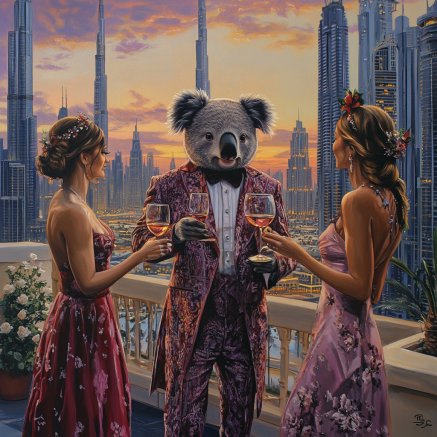 solalacoin's tweet photo. Christmas in style! ππ
Our suave Solala the Koala is raising a toast with the cuties in the dazzling skyline of Dubai. β¨π¨π A festive night filled with glam, glitter, and good vibes! π·ποΈ
#MerryChristmas #SolalaCoin #DubaiNights #KoalaStyle #CryptoCelebrations #btc #binance #SASUKE #SolanaMemeCoins #BGB #PurplePepe #fartcoin #project89