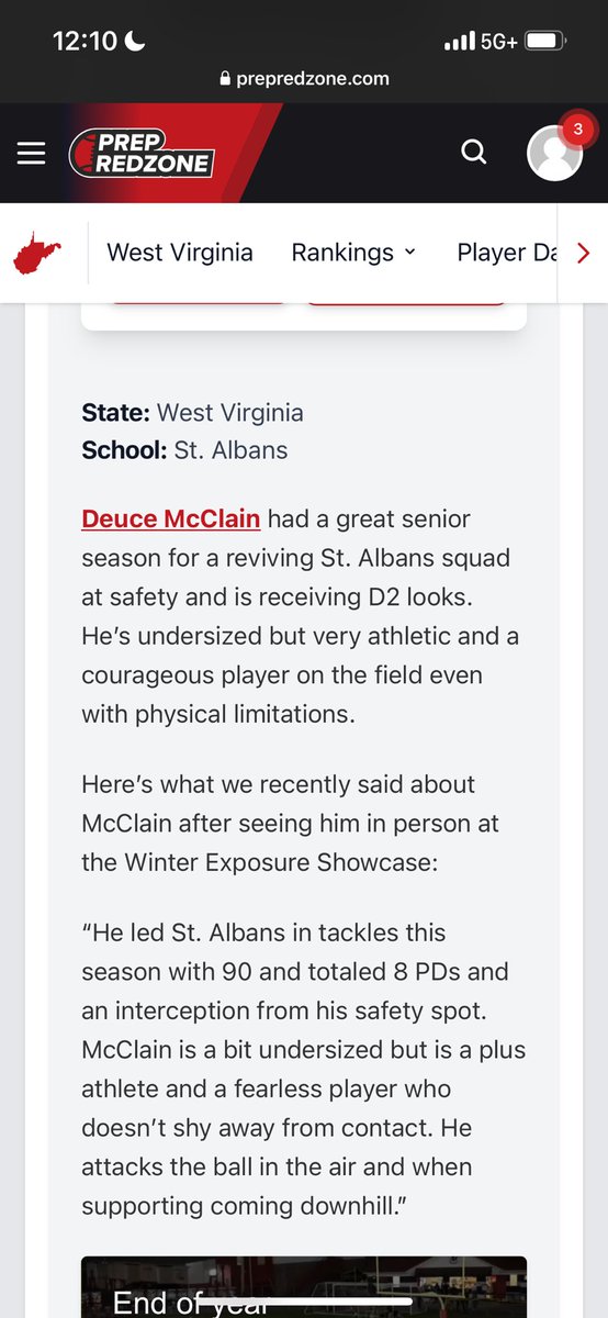 Marc “Deuce” McClain tweet media