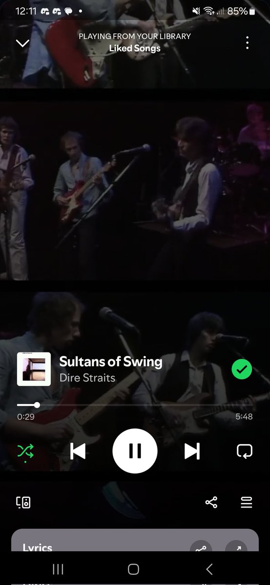 I FUCKING LOVE THE SULTANS OF SWING!!!! #DireStraits
