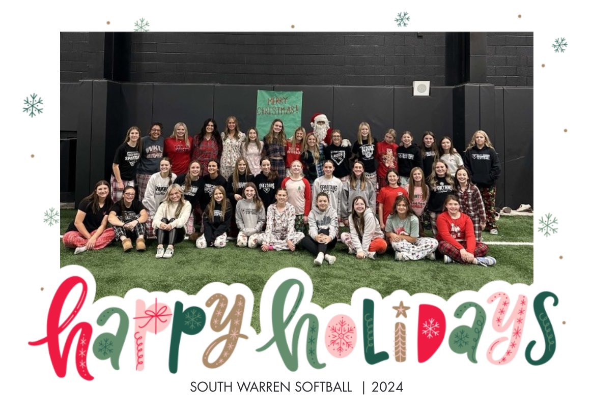 Merry Christmas from your SPARTAN Family! 🥎❤️🎄💚🥎