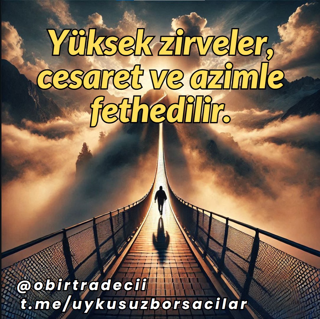 ➡️ Zirveye ulaşmak isteyen her dağcı, tırmanış sırasında terleyeceğini, yorulacağını ve kimi zaman düşeceğini bilir.   📷 Emek olmadan zirveye ulaşmak mümkün değildir. Zirveye vardığınızda hissettiğiniz huzur, tüm yorgunluğu unutturur.  t.me/uykusuzborsaci…📷 💤