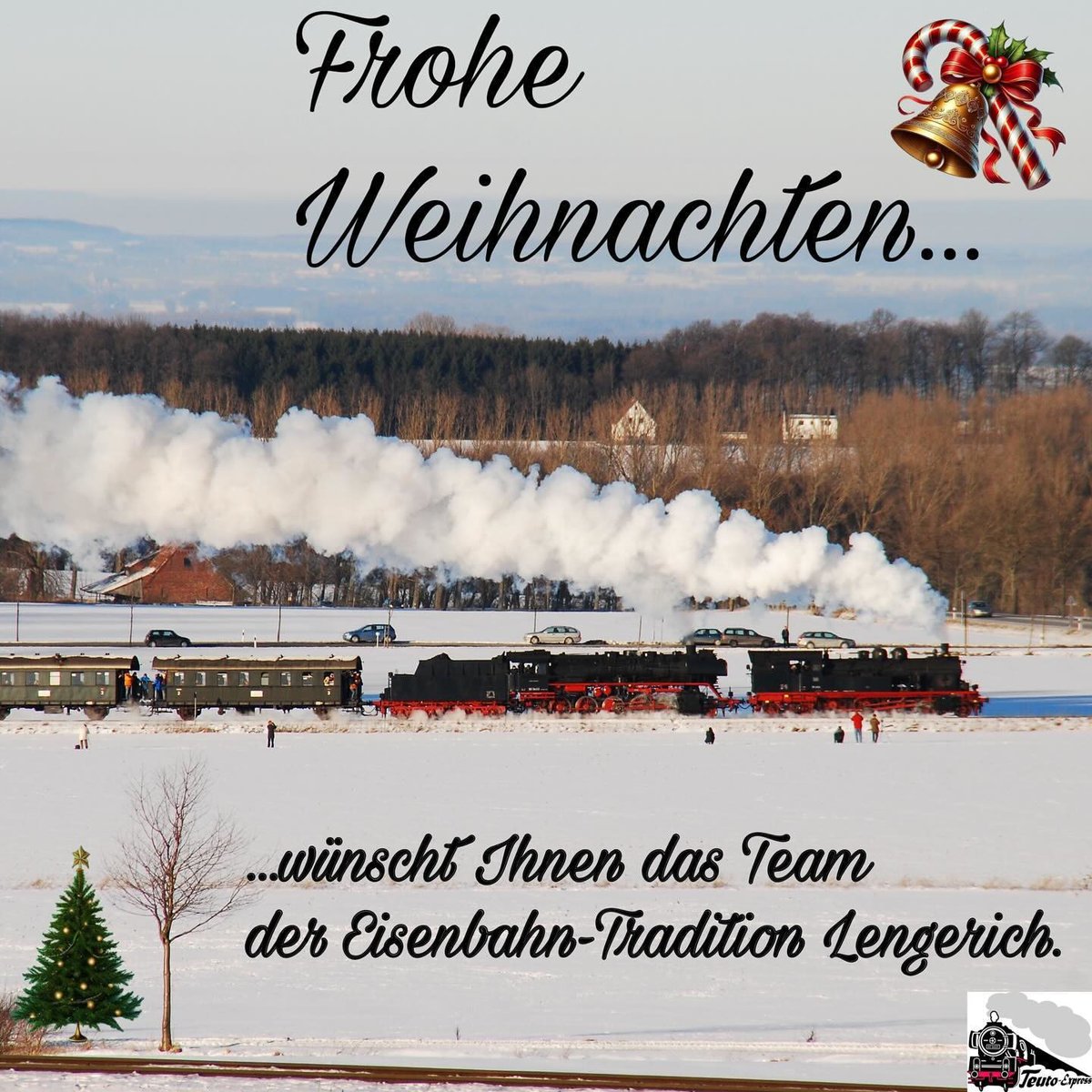 Frohe Weihnachten 🚂🎄