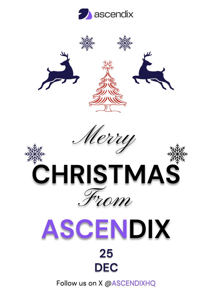 AscendixHQ's tweet image. 🎄✨ Merry Christmas from the Ascendix Crew! 

May your holiday be as rewarding as our blockchain points 😉 and as exciting as leveling up your quests. Merry Christmas✨️🎄
Let us know what's on your holiday wishlist 
@opencampus_xyz  @HackQuest_