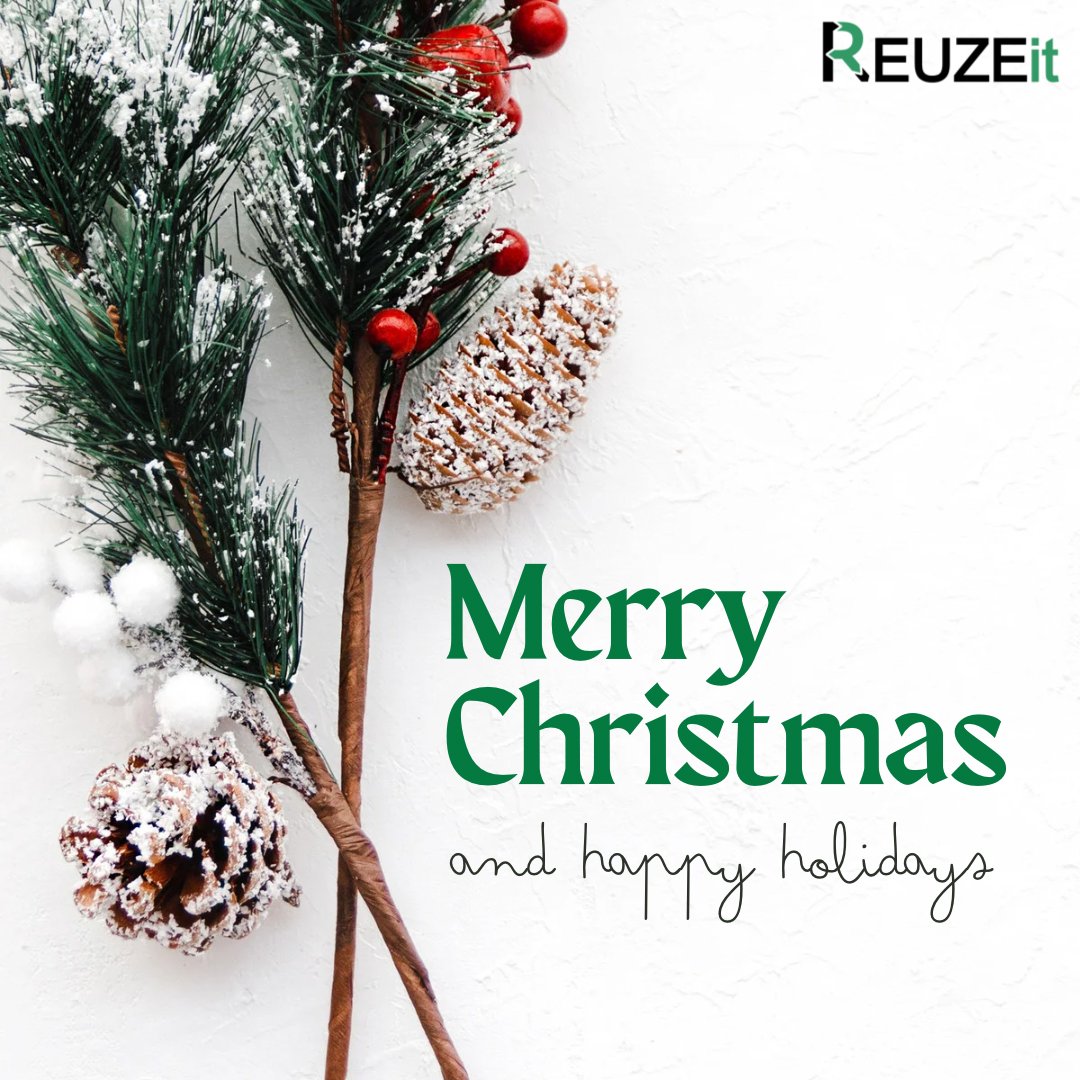 Merry Christmas and Happy Holidays from REUZEit 🎄🎁
-
#sustainability #reuzeit #reuzeitrevolution #merrychristmas #merrychristmas🎄 #happyholidays