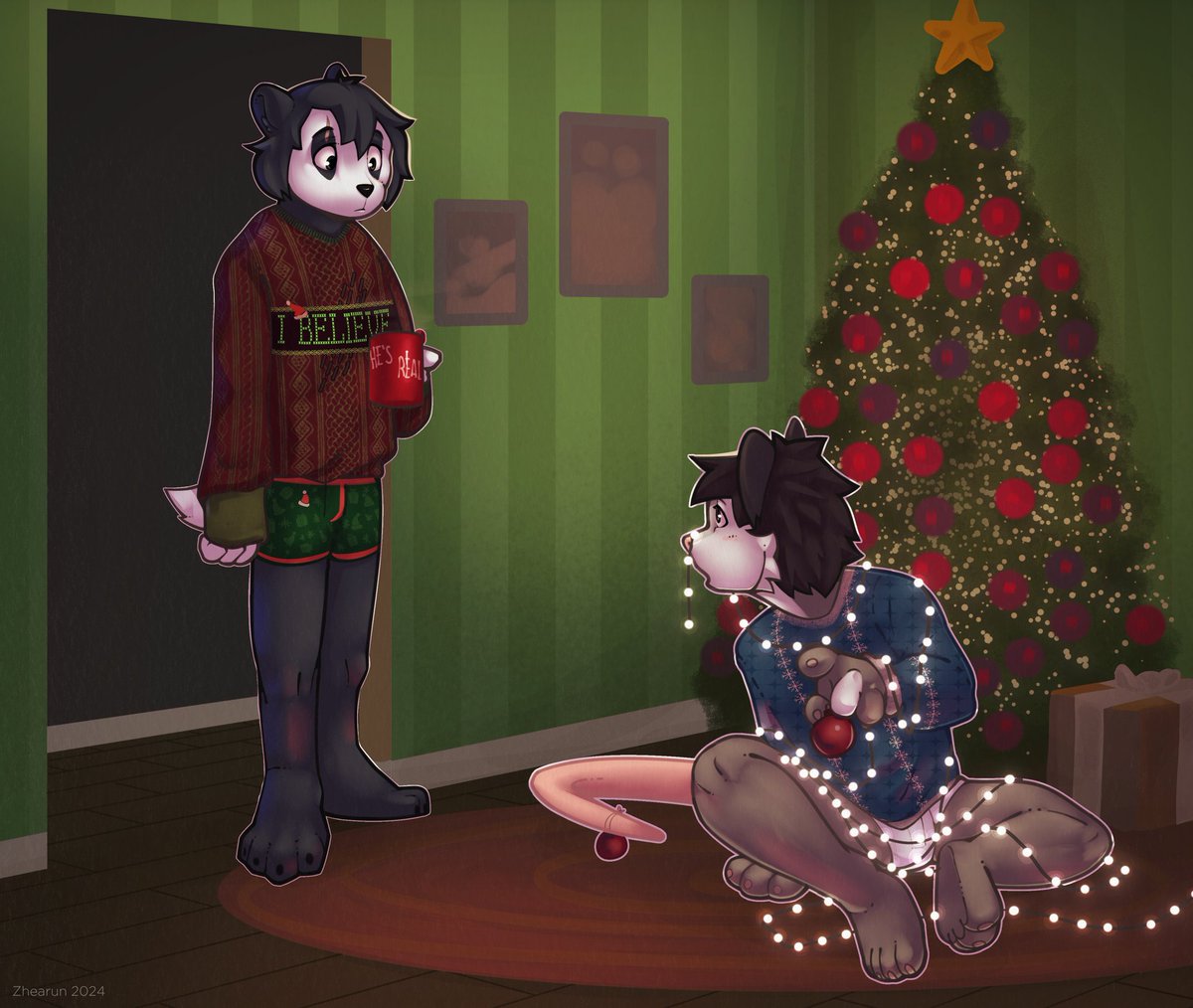 WadeShoe's tweet photo. Merr Chrimm!
🐼@RecursingPanda
🎨@Zhearun https://t.co/BWZDKA8VKW