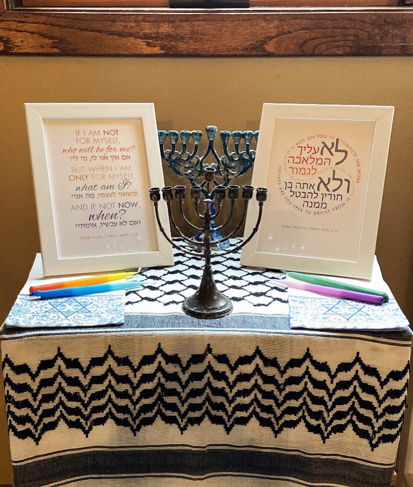 Katherine W Bogen, MA (she/her) (@kwbogen) on Twitter photo Happy Hanukkah/Merry Christmas from this proud Jewess. May all peoples live in prosperous solidarity and may we see true liberation for occupied Palestine in our lifetime. ✡️☪️✝️☪️✡️ Happy Hanukkah/Merry Christmas from this proud Jewess. May all peoples live in prosperous solidarity and may we see true liberation for occupied Palestine in our lifetime. ✡️☪️✝️☪️✡️