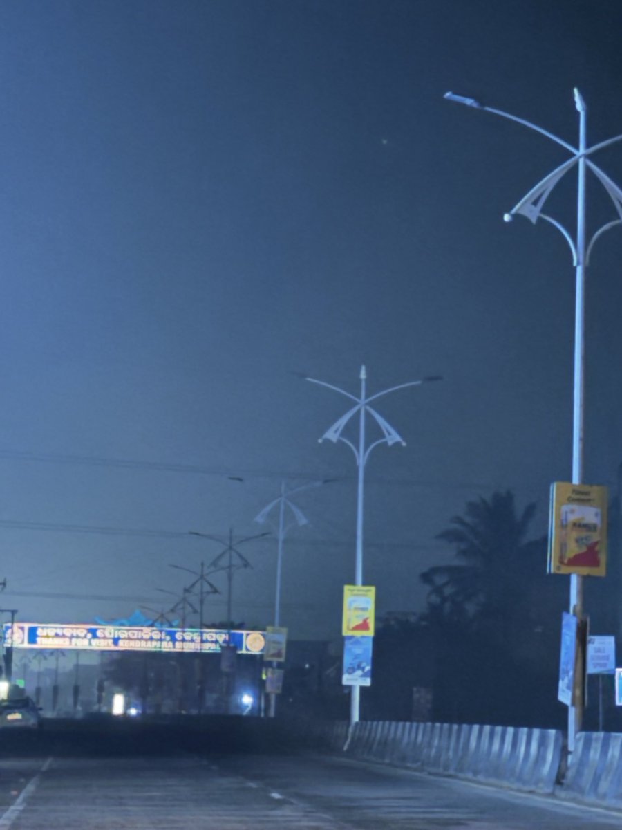 The street lights of ctc chanbali state highway is not working from Bharat petroleum station to duhuria chhak since many days . Kindly look into the matter asap ⁦<a href="/dmkendrapara/">Collector and District Magistrate Kendrapara🇮🇳</a>⁩ ⁦<a href="/CMO_Odisha/">CMO Odisha</a>⁩